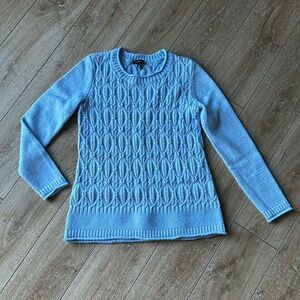 Talbots Light Blue Sweater X Small
